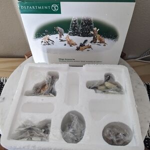 Department 56 woodland wildlife animals-small